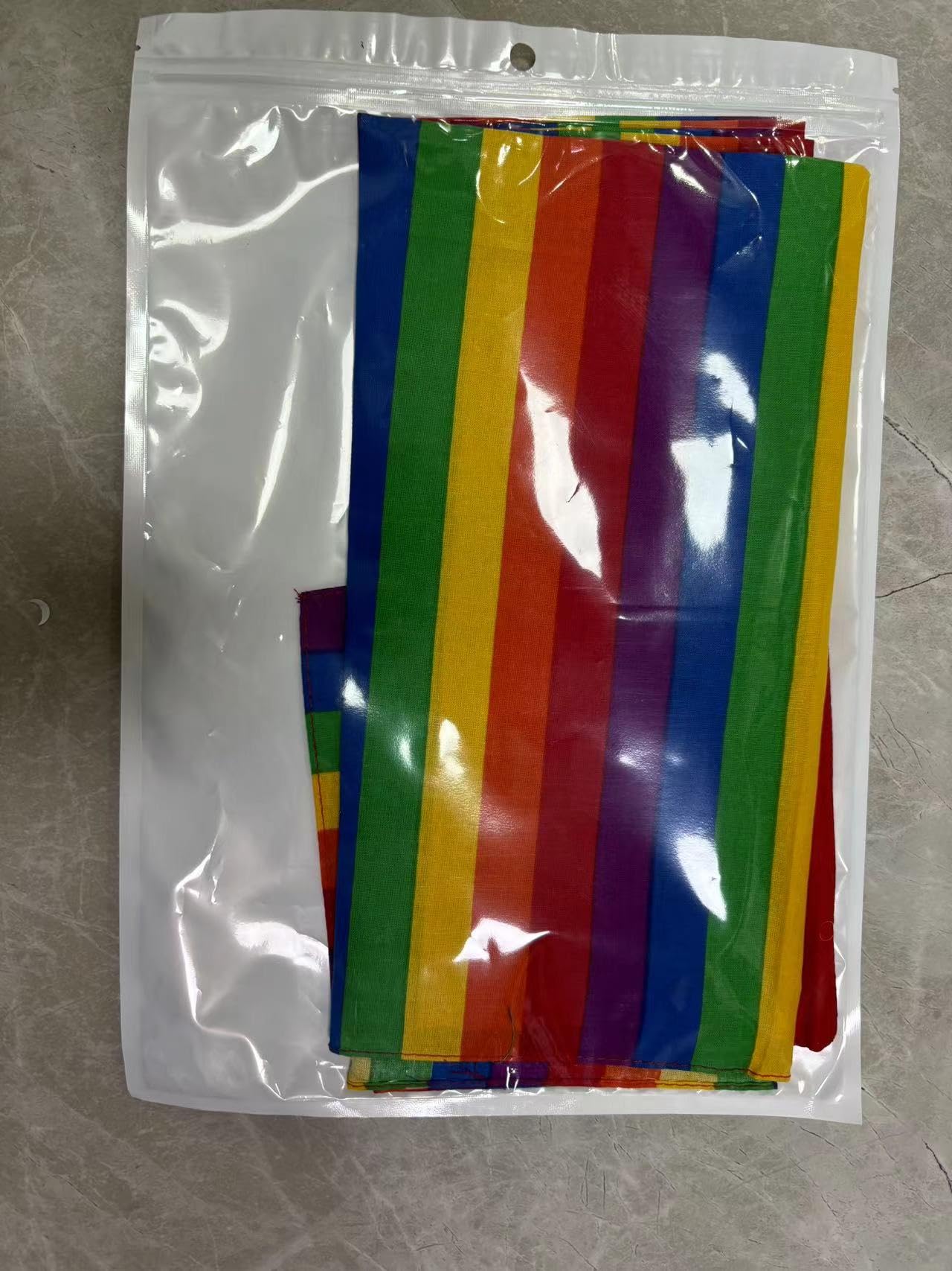 MAEXUS® Pride tęczowa bandana, 2 sztuki, ozdoba do włosów, tęczowa ozdoba do włosów, na imprezy LGBTQ+, na imprezy, jako dekoracja Pride, tęczowa chusta