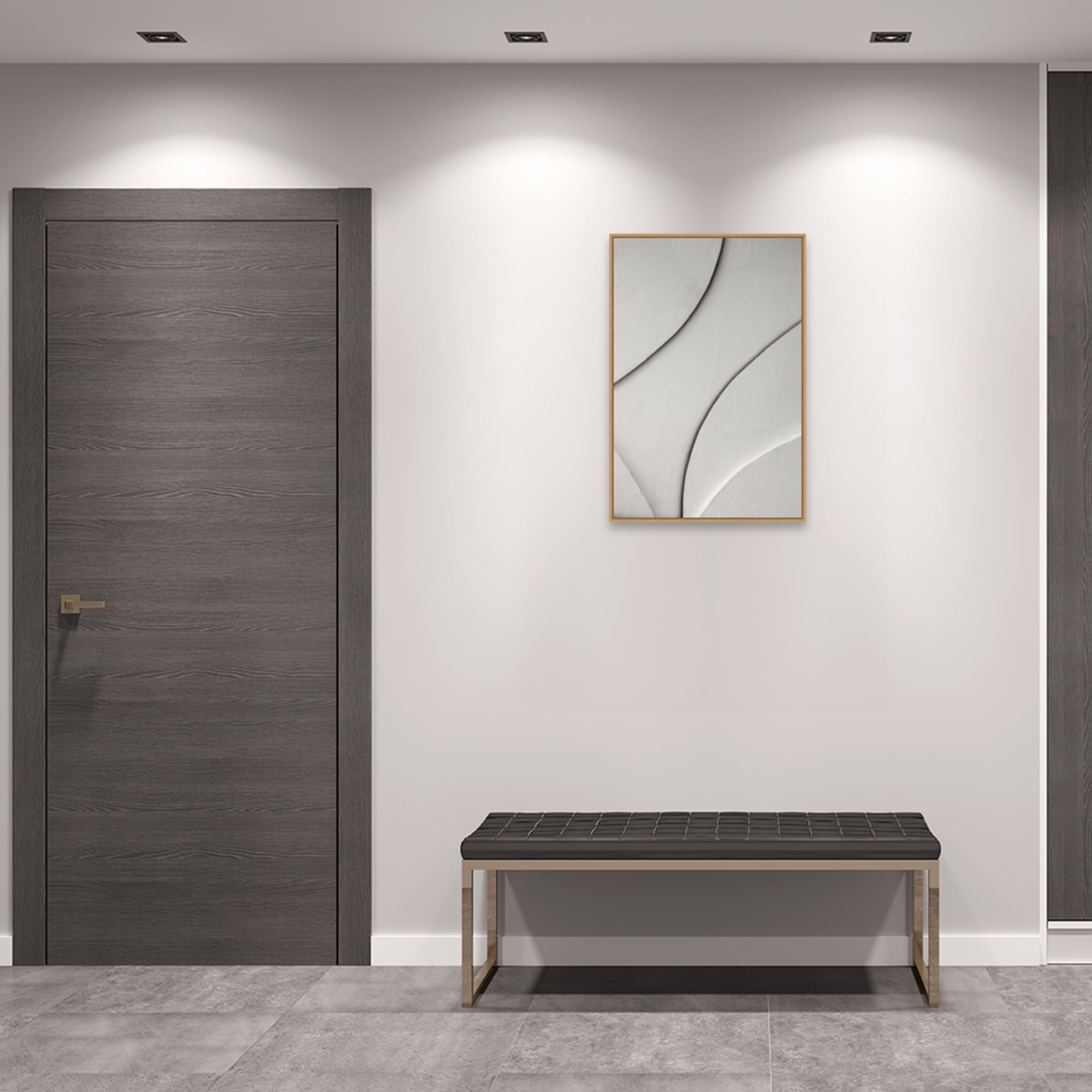 Amazon.com: Amanti Art Framed Canvas Wall Art 33x23 Shadow Play 5