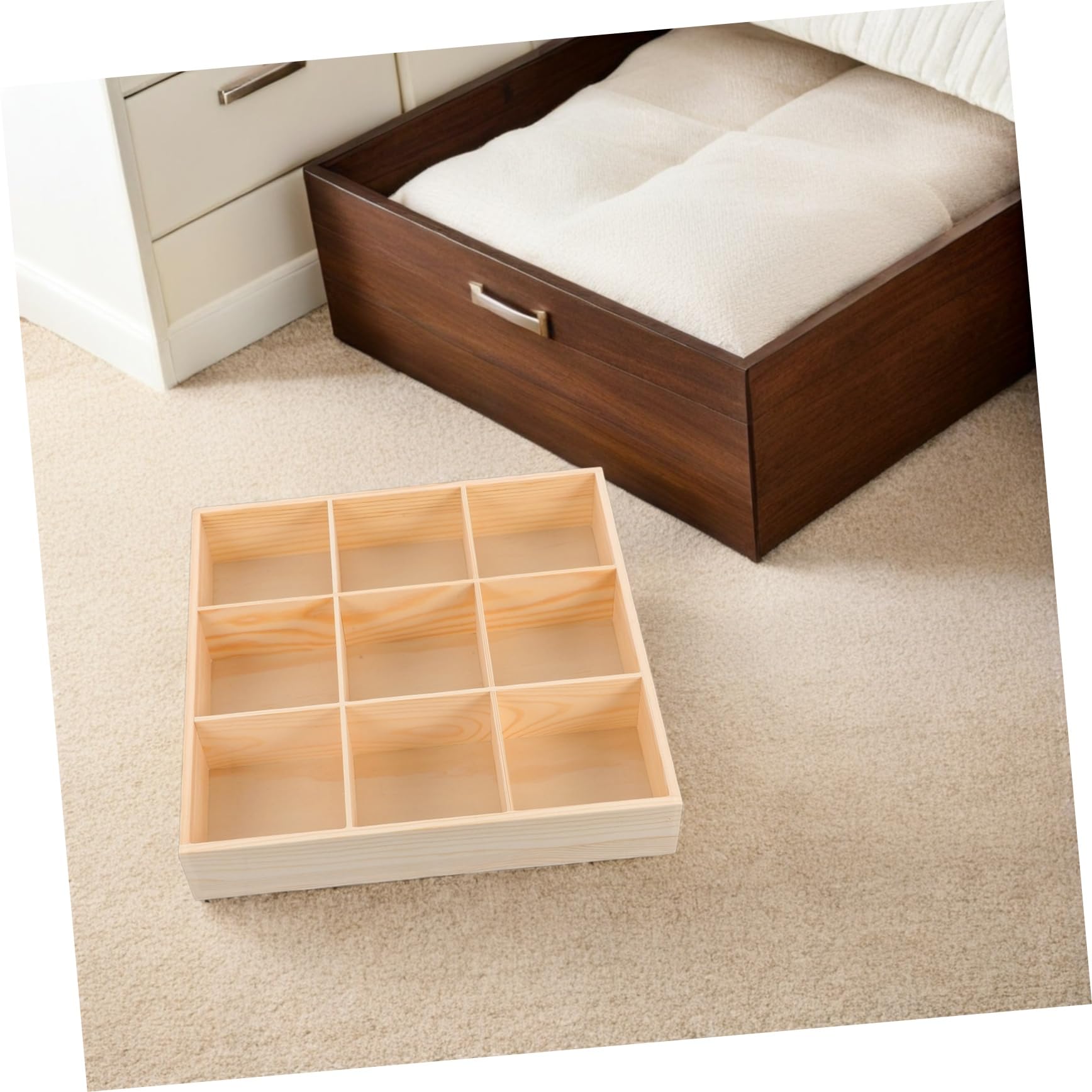 2pezzi Organizer Per Scomparti Per Calzini Biancheria Intima Chiavi Oggetti Divisore Per Armadio Cassetto Organizzazione