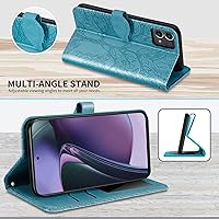Vista 2 de Funda protectora tipo cartera para Motorola Moto G Stylus 5G 2023, de piel sintética, con tarjetero y cierre magnético, para Moto G Stylus 5G 2023