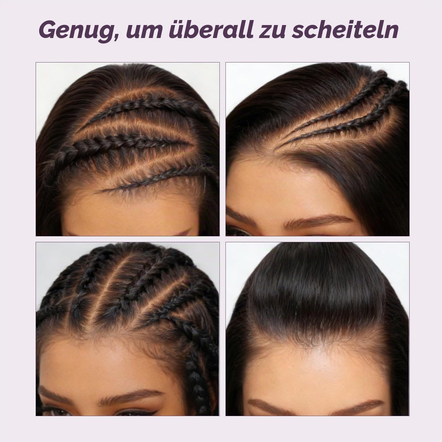 Joedir 13X6 HD Spitzenfront-Perücke, Lange Wellige Perücke mit Abgestuften Vorhangpony, 26 Zoll, Gesichtsbetonende Spitze, Prä-platzierte Synthetik-Perücke für Frauen