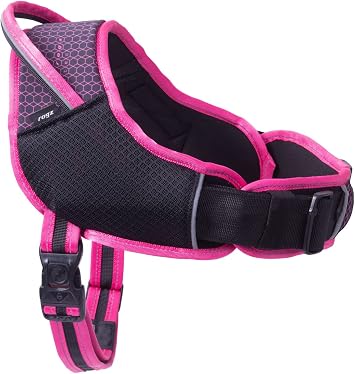 Rogz AirTech Dog Sport Harness Medium/Large - Sunset Pink