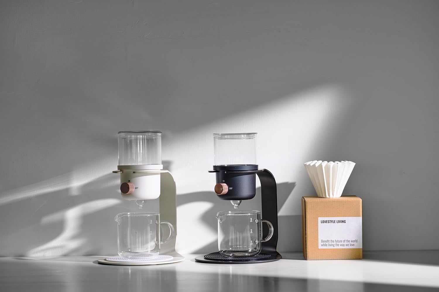 Tea/Coffee Brewer and Coffee Filter Bundle Set