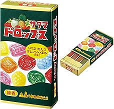 Sakuma Drops Mini Incense Sticks (Nostalgic Favorite Series), Approximately 0.4 oz (10 g) x 4 Fragrances