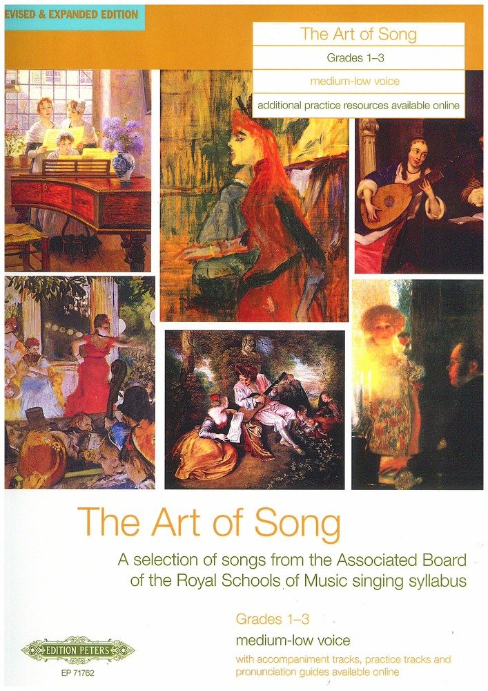 The Art of Song, Grades 1-3 (Medium/Low Voice): A Selection of Songs from the Abrsm Syllabus (Edition Peters)