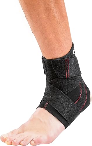 Miniatura 2 de MUELLER Sports Medicine - Estabilizador de tobillo ajustable, soporte de tobillo para esguinces, tobillo derecho o izquierdo tenso, hombres y