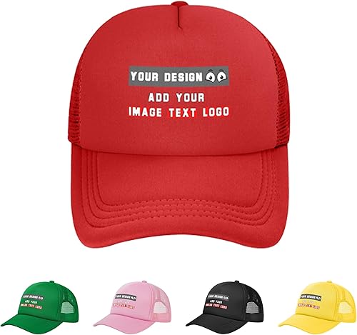 Sombrero personalizado al por mayor a granel Textologotipo personalizado sombrero para hombres mujeres camionero sombrero