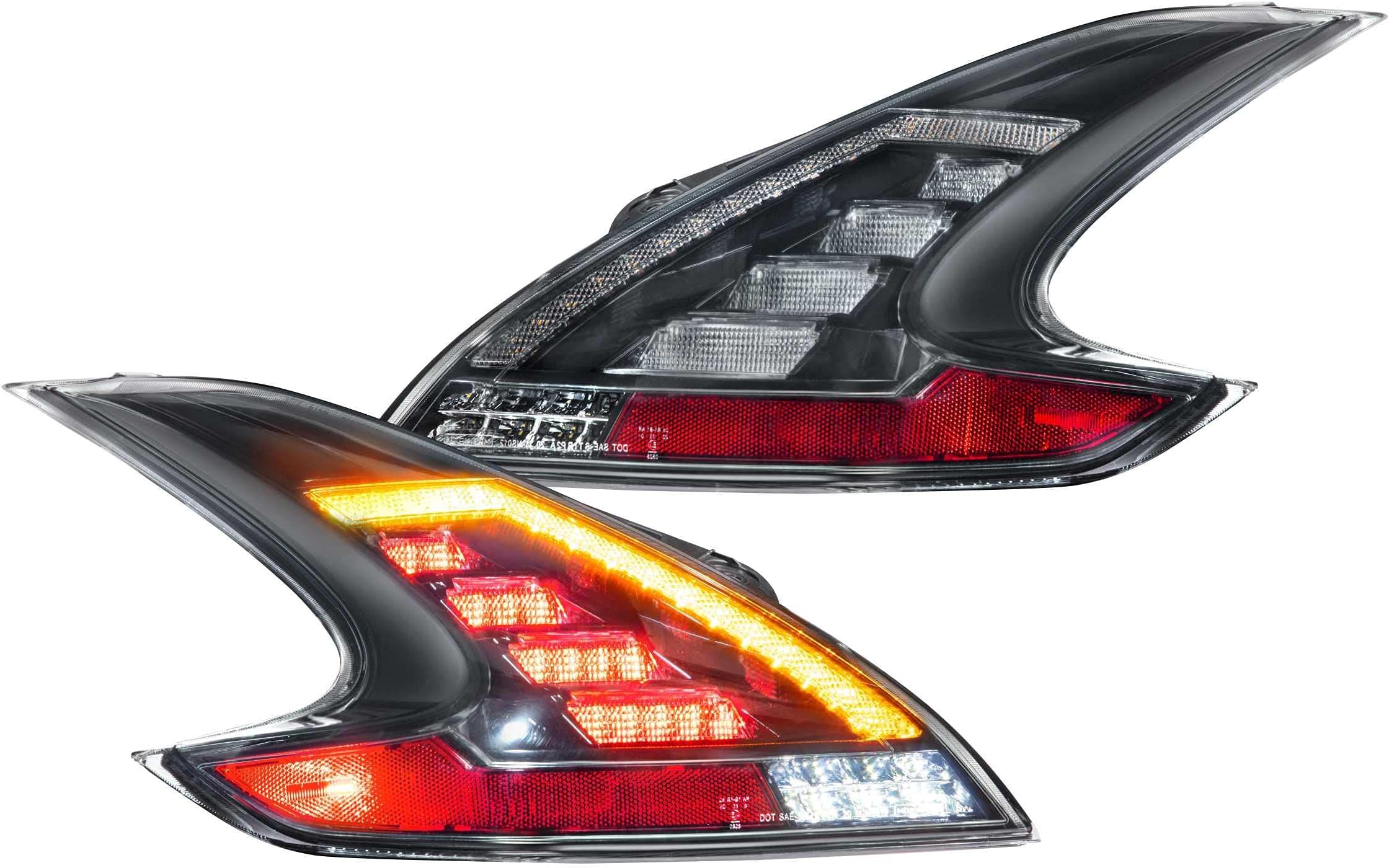 XB LED Tail lights, Plug and Play Housing Upgrade, fits 2009-2020 Nissan 370z, DOT Approved Assemblies (1x LF419)