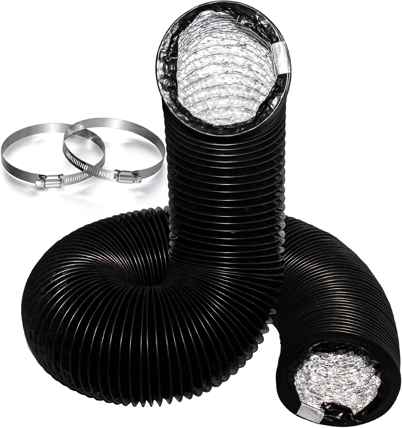 Dryer Vent Hose 4 Inch 10 Feet Flexible Adjustable PVC