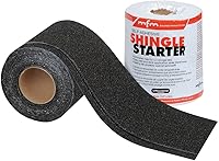 MFM Building Product 47733 ShingleStarter 7.2 in x 33.5 ft Packet of 2 - Durable Roofing Starter Strips