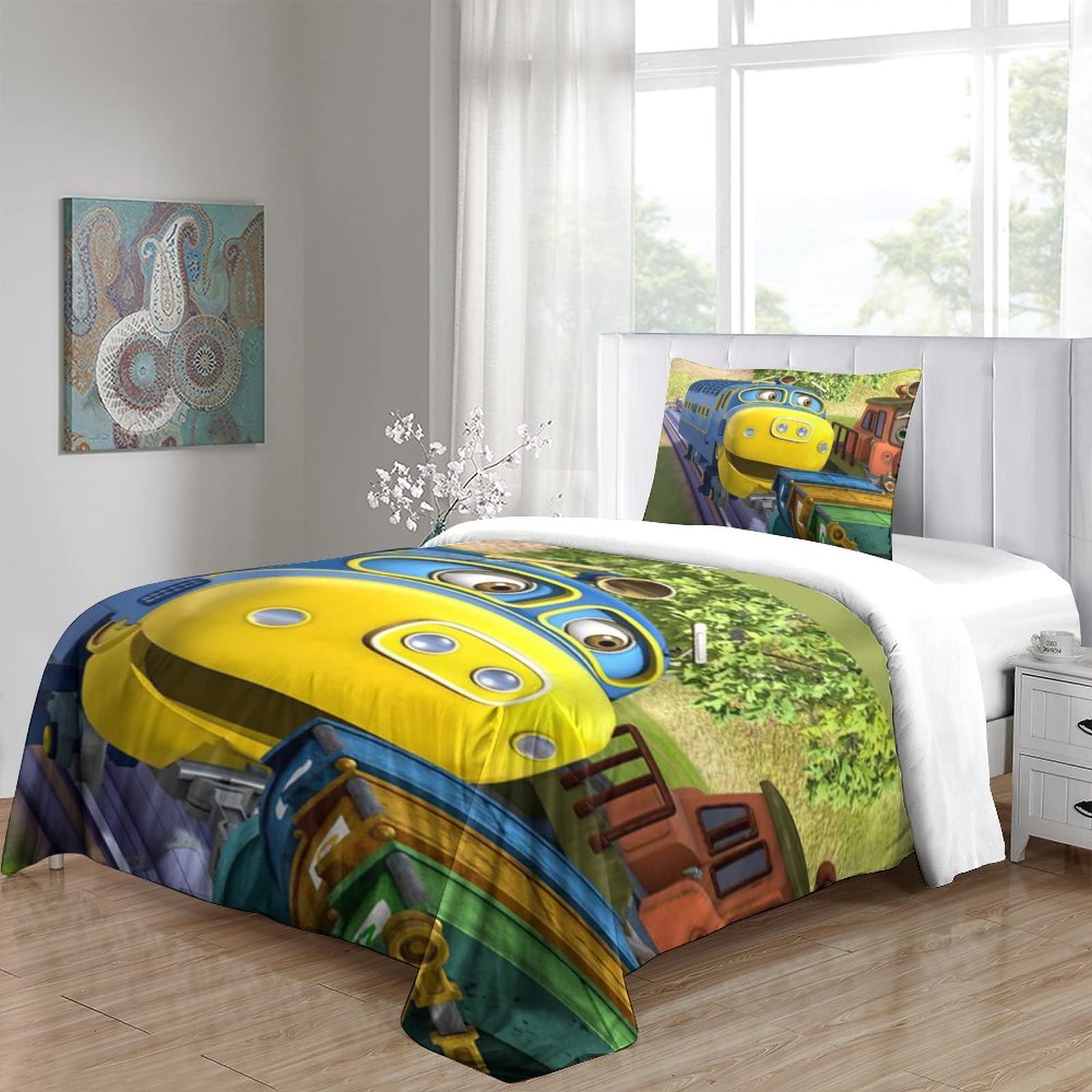 Parure De Lit Imprimé 3D Italian Brainrot – Housse De Couette Microfibre Douce, Taies Incluses