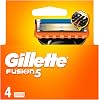 Gillette Fusion5 Replacement Razor 4 Pieces