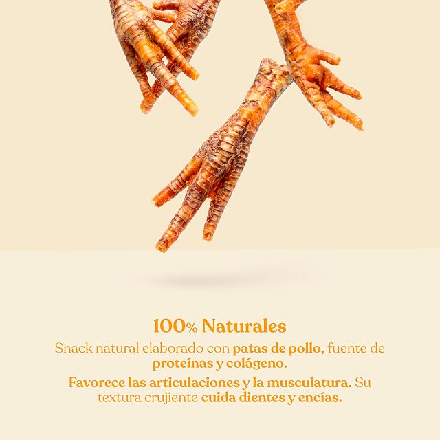 Foto 3 de 8 de dr. bimix Patas de Pollo para Perros Snack Natural con Colágeno 400g