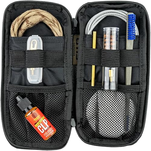 Otis Technology Kit de limpieza de pistola Defender Series (selecciona tu calibre)