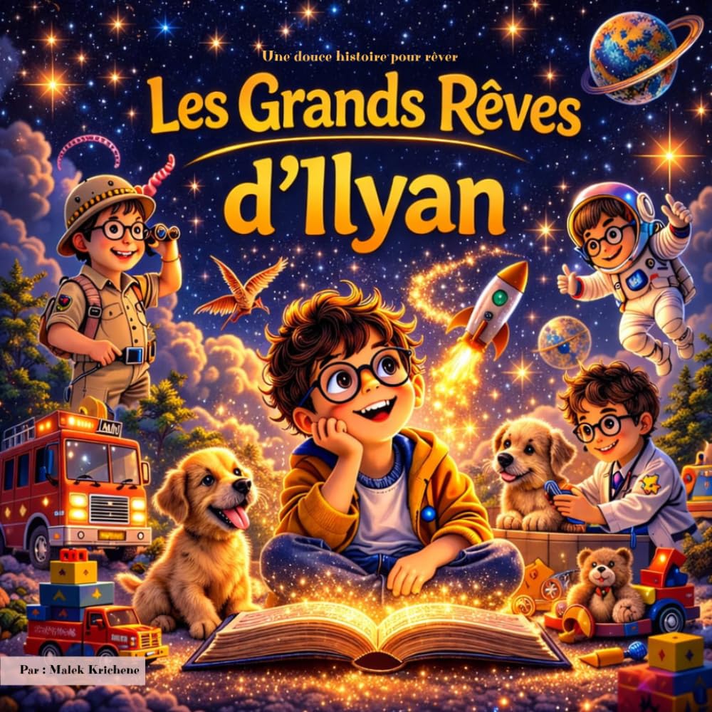 Les grands rêves d'Ilyan: Une histoire du soir magique pour enfants sur l’imagination et les aventures (Les aventures d'ilyan)