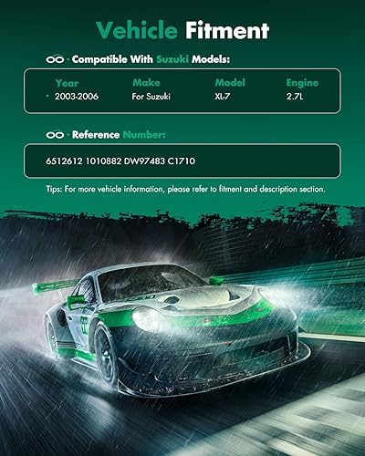 Miniatura 1563 de SCITOO CO 10739C - Compresor de CA compatible con Honda Element 2.4L 2003 2004 2005 2006 2007 2008 2009 2010 2011