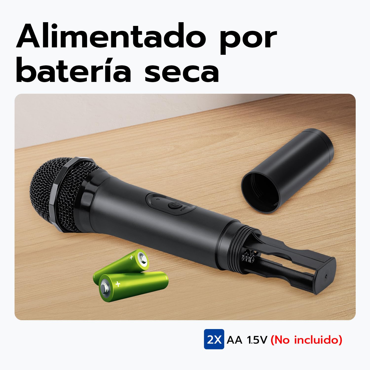 Mcbazel Micrófono inalámbrico para PS5/ PS4/Pro/ PS3/ PS2/ Xbox Series X|S/Xbox One X|S/Xbox One/ 360/Nintendo Switch/Switch OLED/Wii/WiiU/PC con Baja latencia 2 pièces