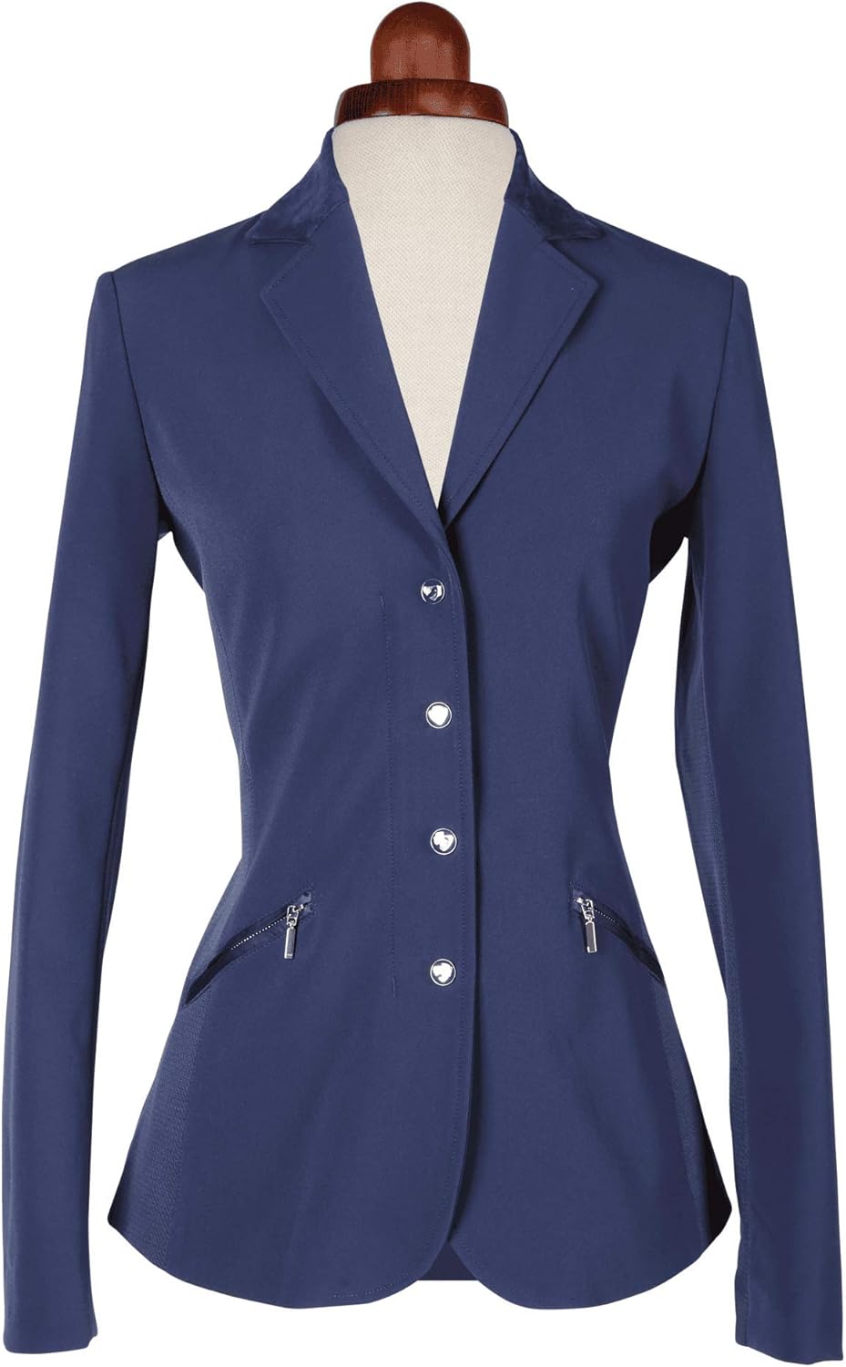 Shires Aubrion Ladies Oxford Show Jacket (as1, numeric, numeric_32, regular, regular, Navy)
