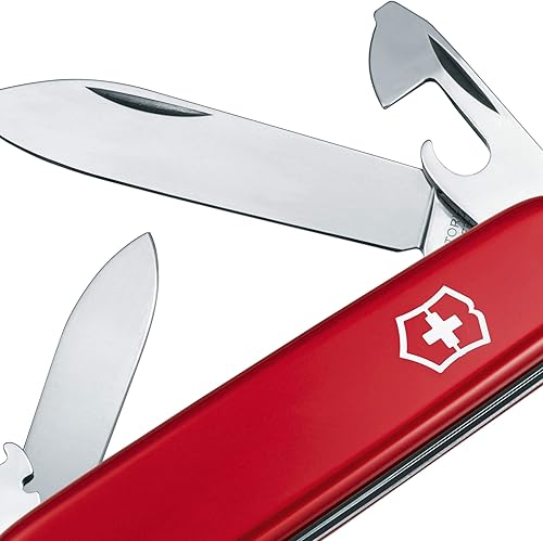 Miniatura 2 de Victorinox Cuchillo de recluta del ejército suizo 53241 rojo 3307in