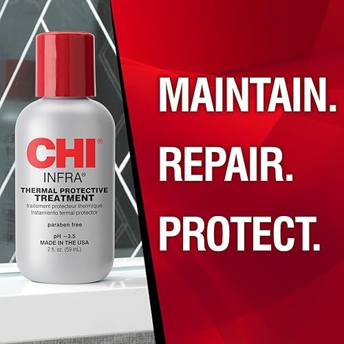 Miniatura 2 de CHI Tratamiento de protección térmica infrarroja, suero para el cabello para proteger el color y añadir brillo y suavidad superiores, fórmula