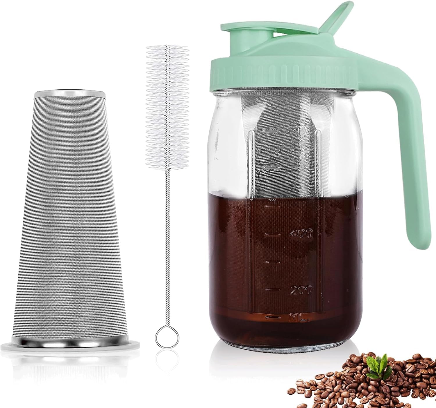 Cafetière cold brew anti-résidus pour retrouver le vrai goût du café glacé maison