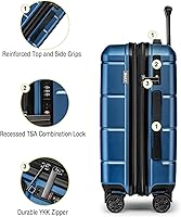 Amazon.com | KYME Carry On Luggage 22x14x9 Airline Approved