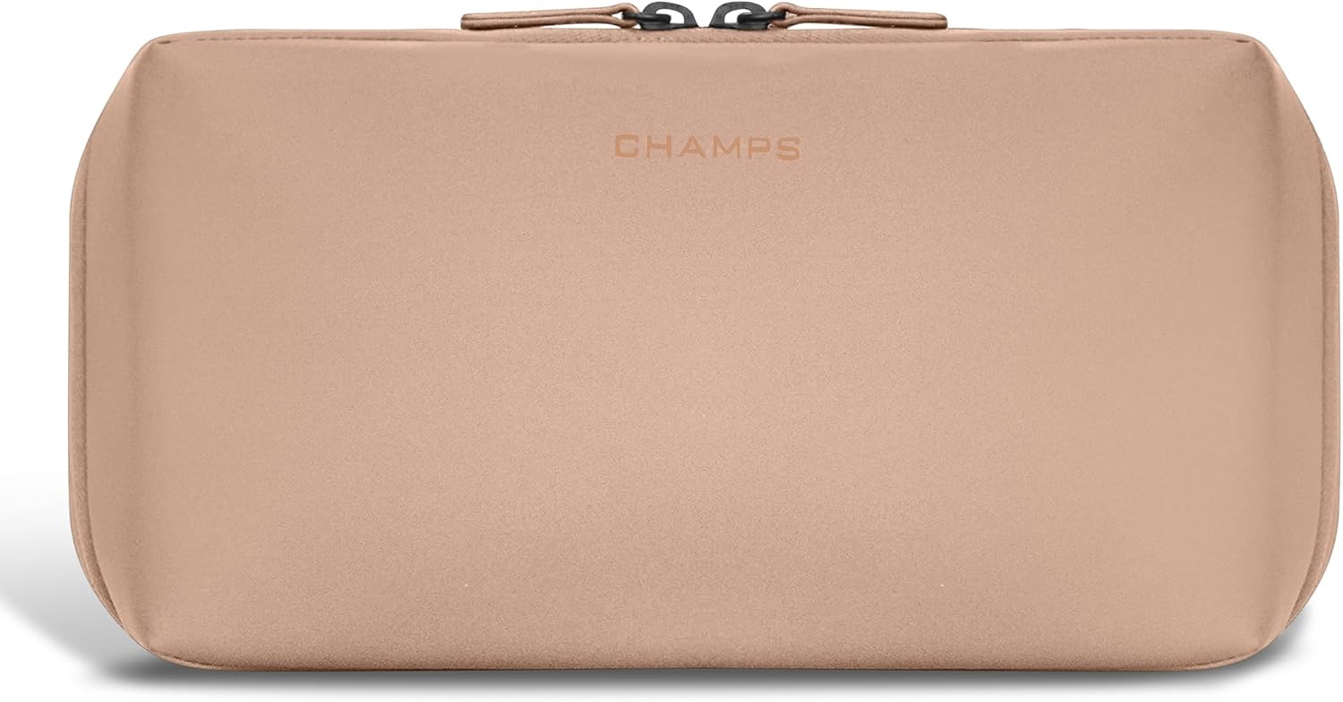 Champs Onyx Carrying Case Toiletries - Black