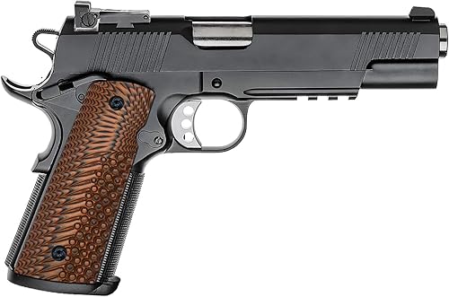 Miniatura 5 de Guuun Empuñaduras G10 para tamaño completo 1911 Magwell Grip Ambi Safety Cut OPS Eagle Wing Texture