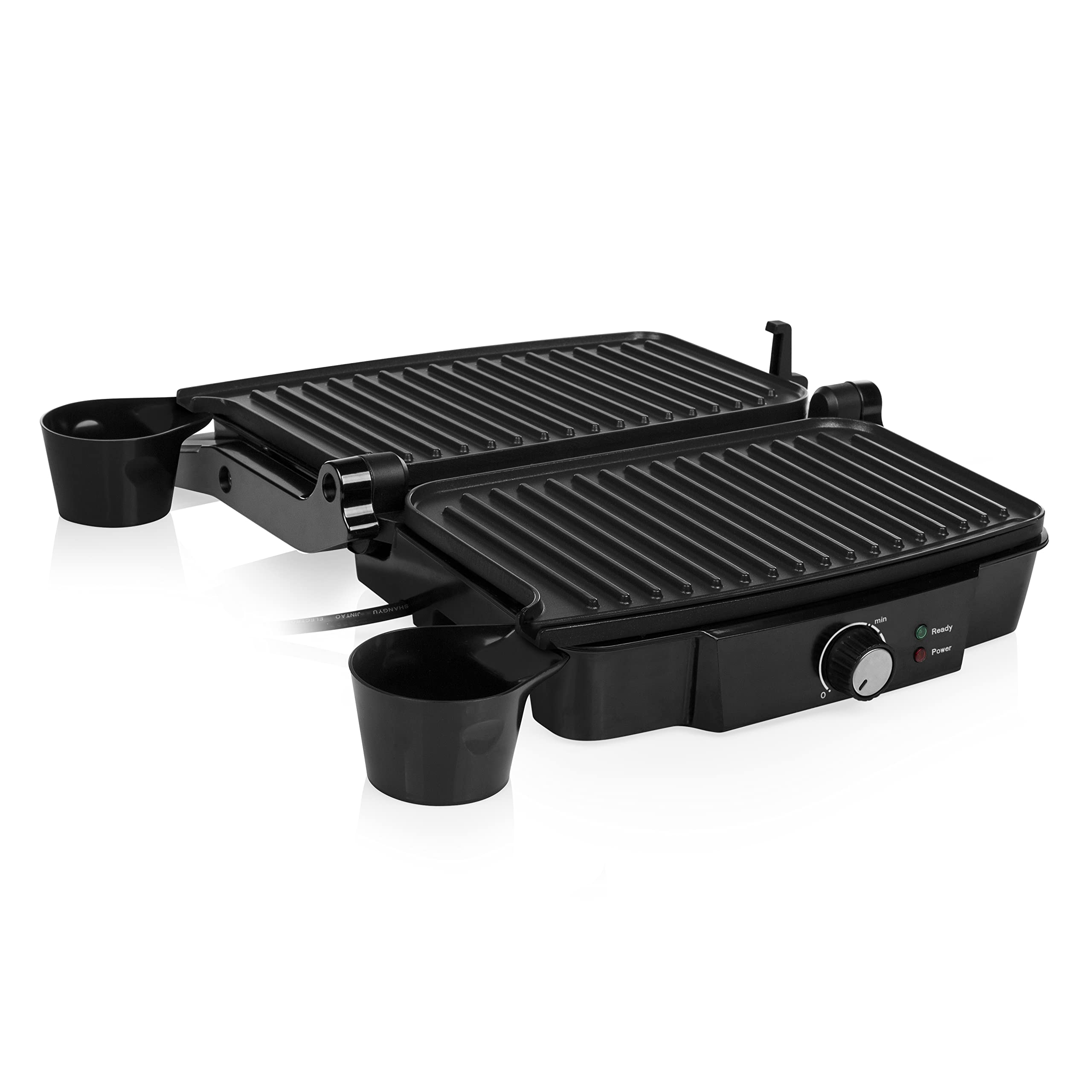Tristar GR-2852 Grill a Contatto Griglia elettrica, 1500 W, Acciaio Inossidabile, Nero