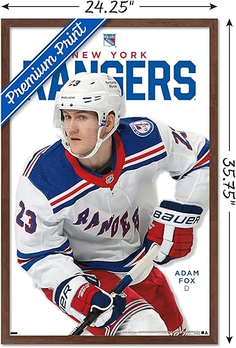 Miniatura 9 de Trends International NHL New York Rangers - Póster de pared de la serie 23 de Adam Fox