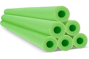 Hanaive 6 Pack Green Pool Noodles