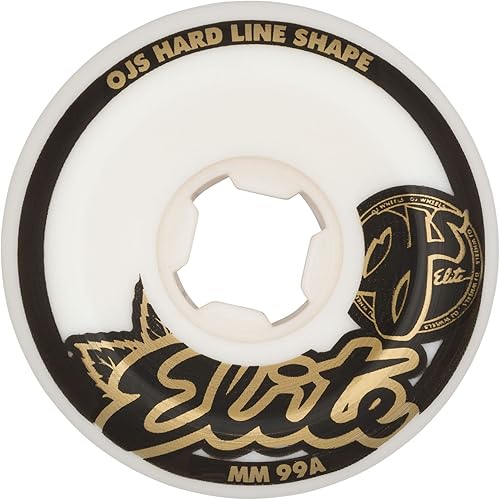 OJ Skateboard Wheels Elite Hardline 99a Skateboard Wheels - Set of 4 Wheels