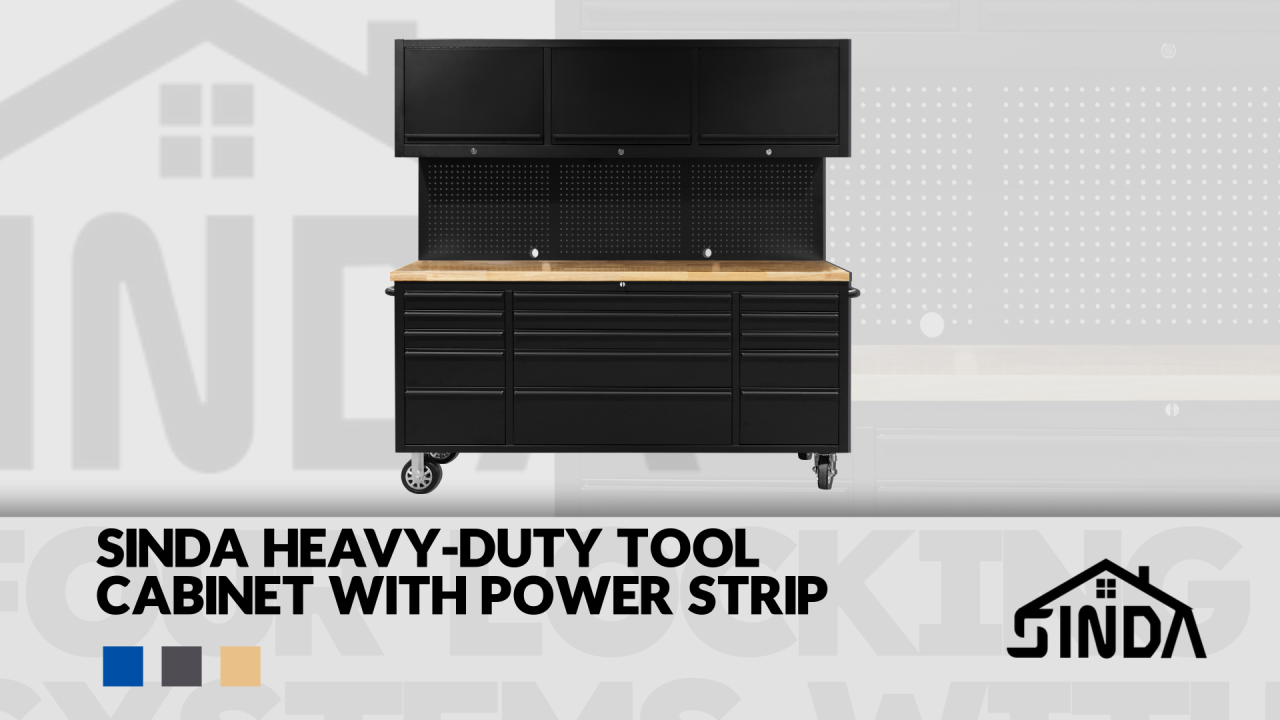 Amazon.com: SINDA 72-inch Rolling Tool Cabinet Mobile Workbench