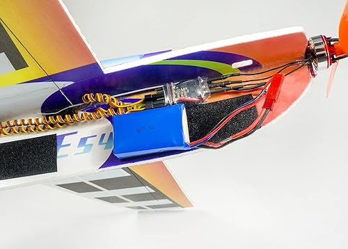 Miniatura 8 de Viloga Kit de avión RC de espuma PP, 27.953 in Xtreme Sports Airplane Modelo Kit para construir, avión acrobático 3D para adultos mosca al aire