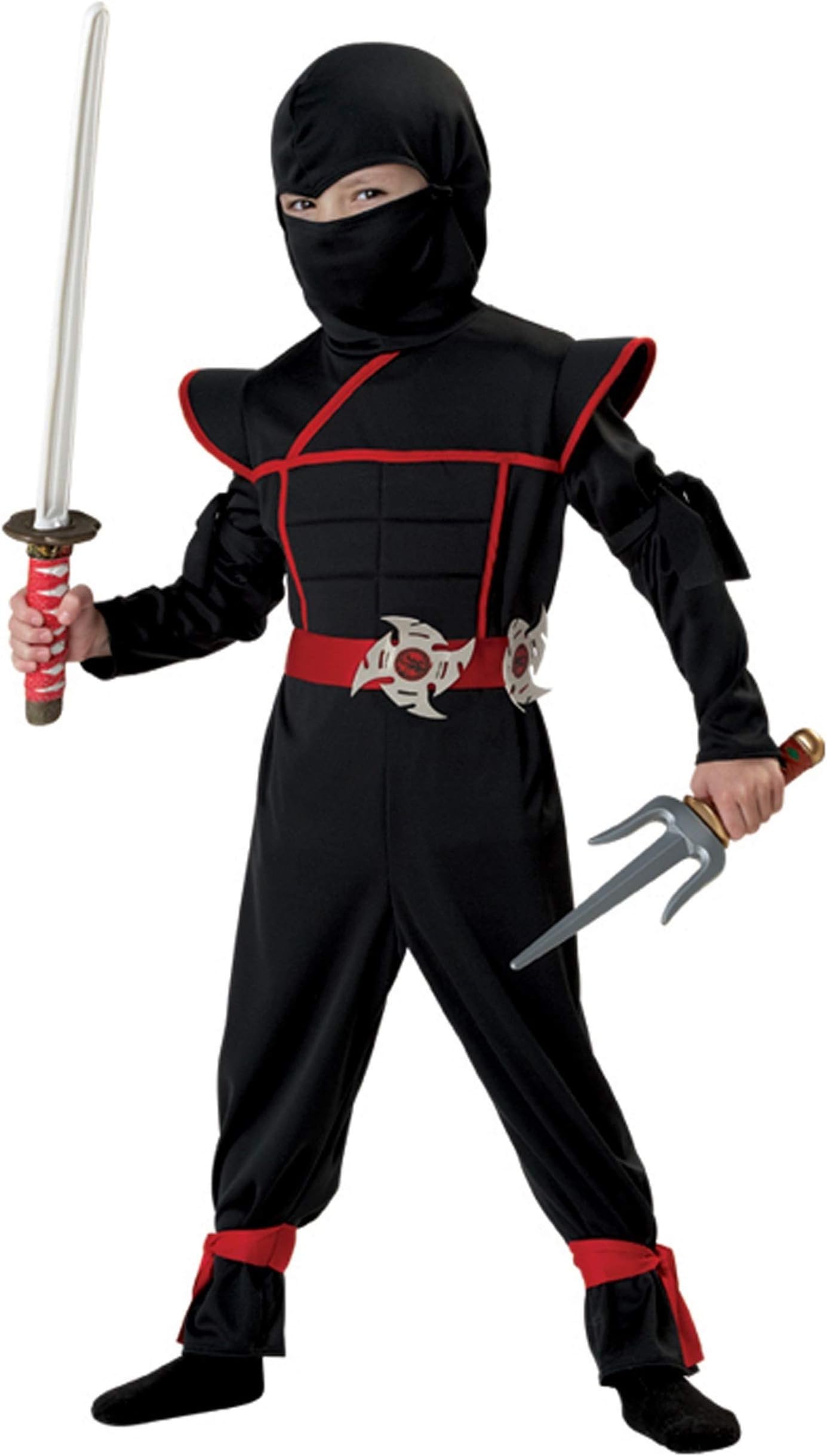 California Costumes Boys Stealth Ninja Toddler Costume Large (4T-6T)