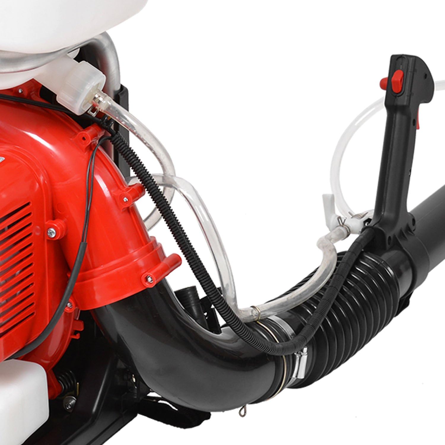 Close-up of the Hecht 459 control handle and tube