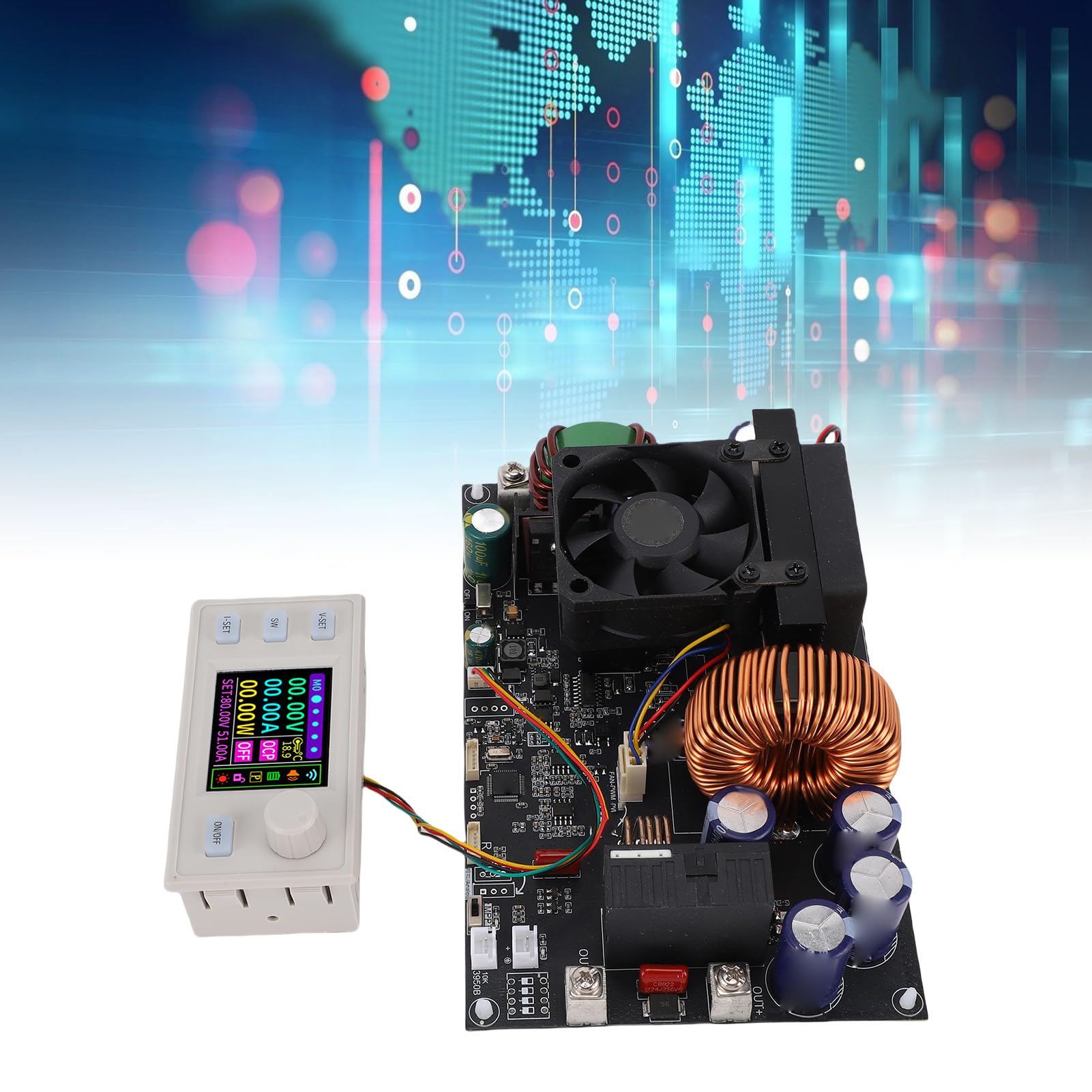 Cryfokt Régulateur de Tension Réglable 0-80V 4000W