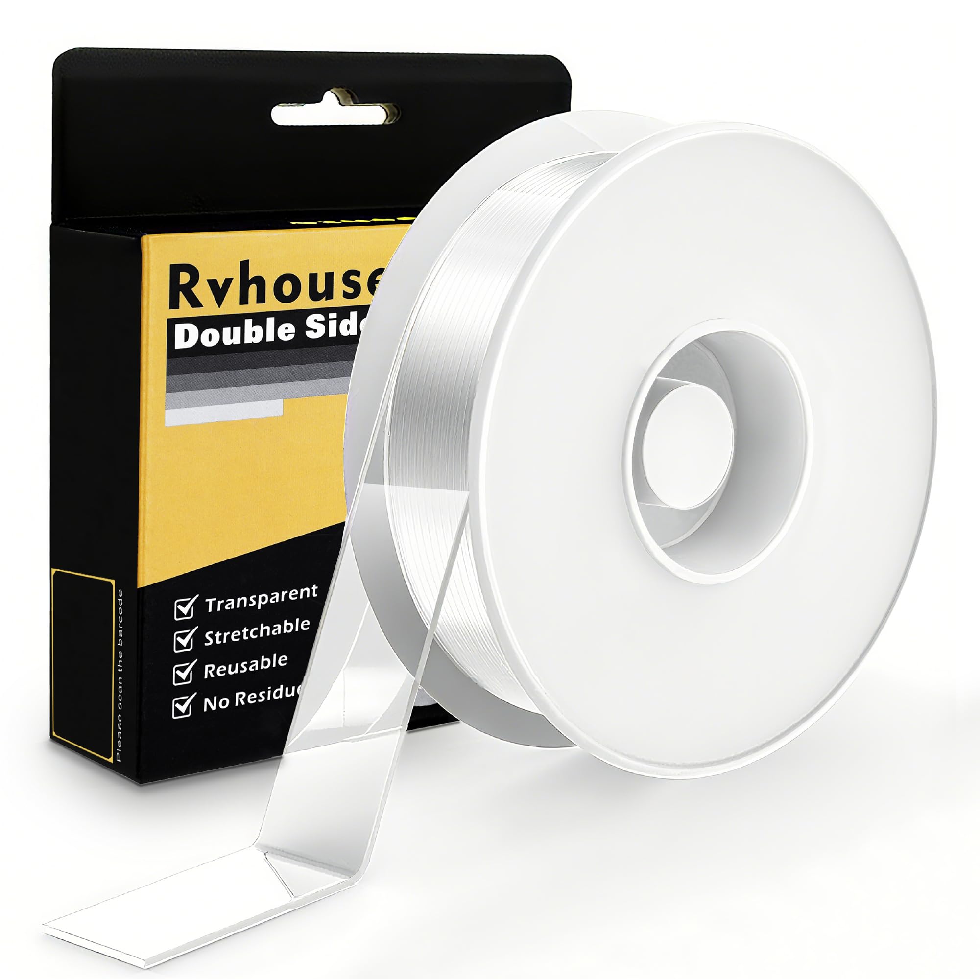 Extra Strong Double Sided Adhesive Tape Heavy Duty 16.5FT Heavy Duty ...