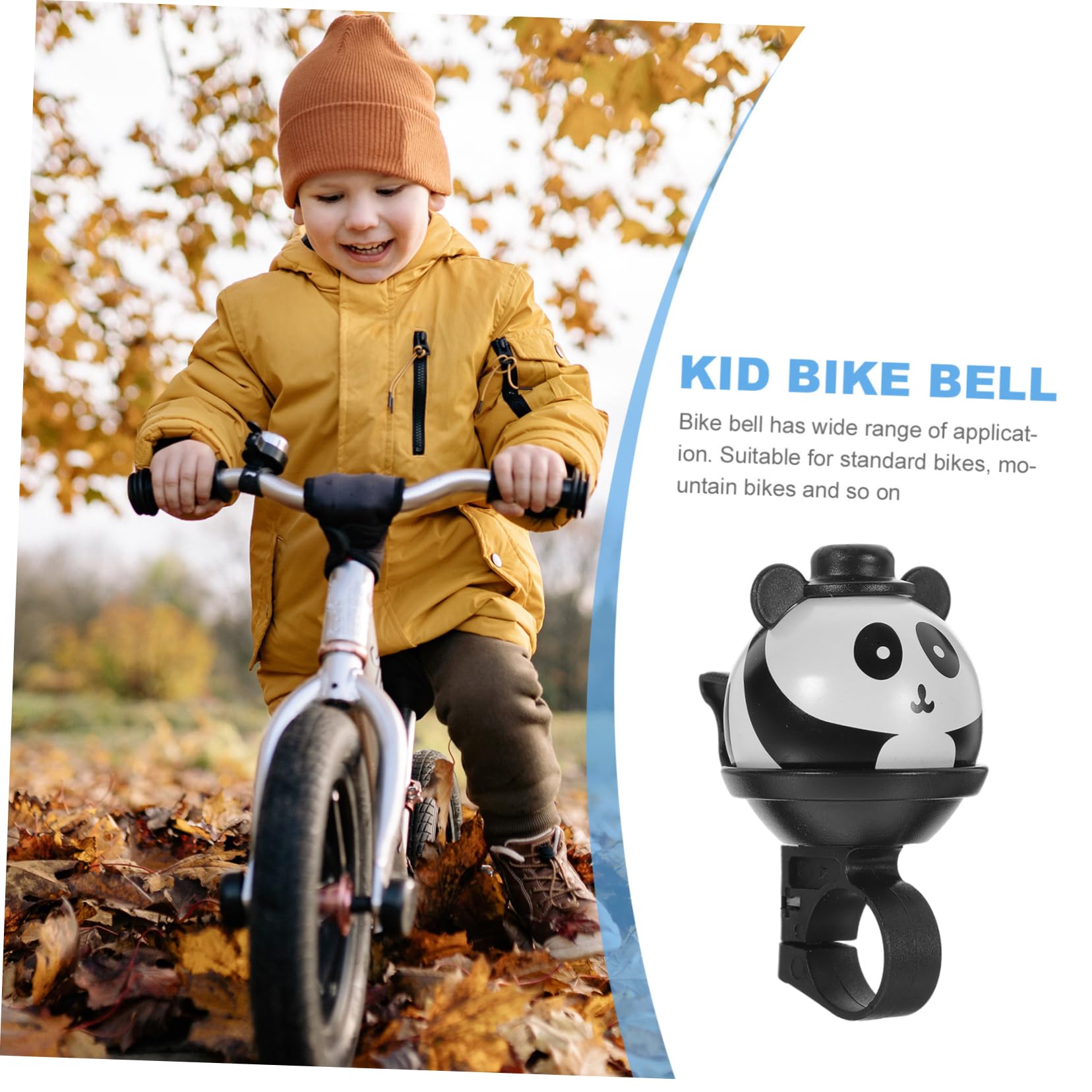 2St Fahrradklingel für Kinder Fahrradklingel Finden Fahrradhupe für Kinder Fahrrad Fahrrad für Klingeln Glocken läuten für gefunden Cartoon- Junge Ring
