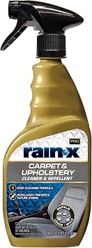 Rain-X 620234SRP Carpet & Upholstery Cleaner Repellent for Car Interiors & More, Cleans + Repels Spills while Preventing Stains, Fresh Scent 16 Fl Oz.