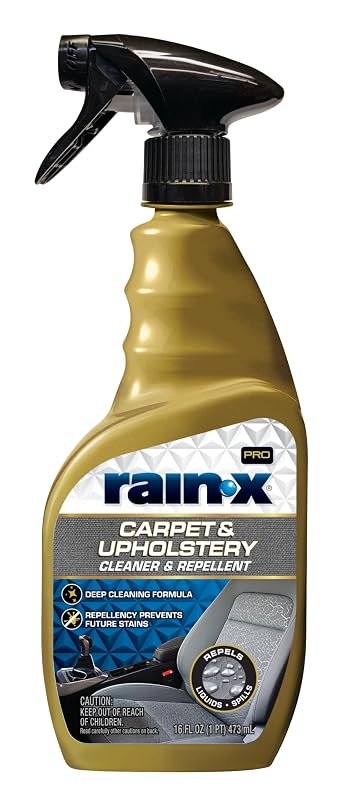 Rain-X 620234SRP Limpador e Repelente para Carpetes e Estofados Automotivos, Fragrância Fresca, 473 mL