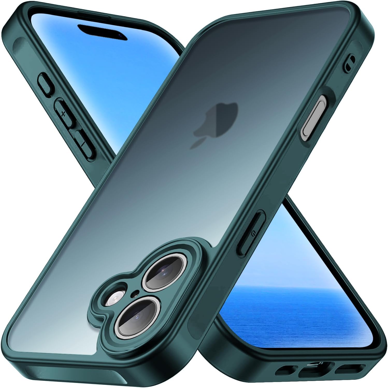 X-level For IPhone 17 Case, Extra Slim 0.3 Mm Thin Translucent Matte Finish Anti-Scratch And Fingerprint Resistant Cover For IPhone 17, Trans-Black