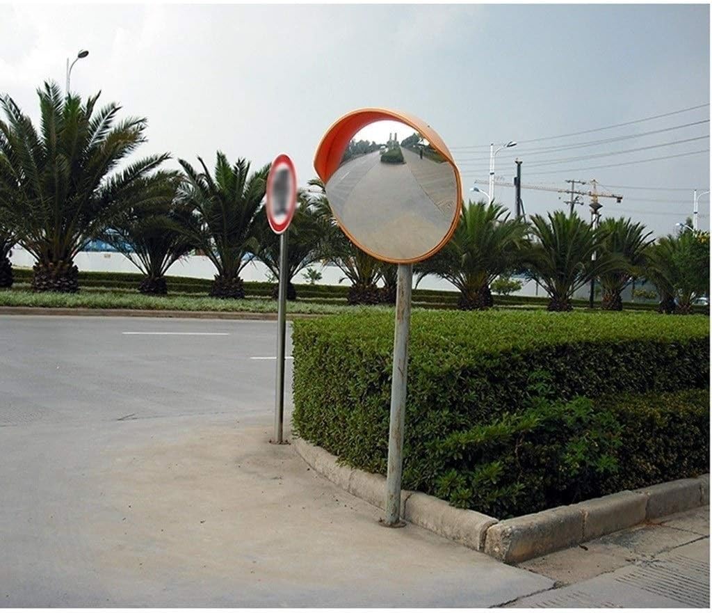 Injector Car Dummy Mirror Angle, Convex Convex Convex Convex Mirror Hospital Unbreakable Wide Angle Lens Lens (Size: 120CM)
