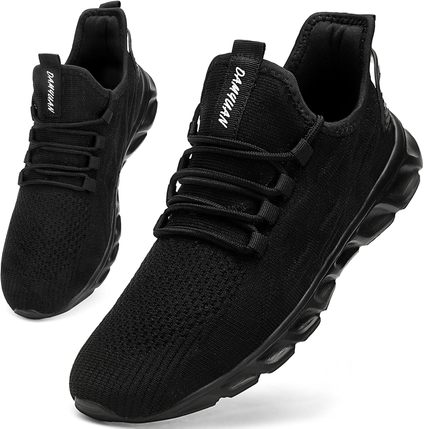WCIDFY Men's Running Shoes Gym Tennis Work Shoes for Men Mesh Lightweight Athletic Sports Fashion Workout Casual Sneakers