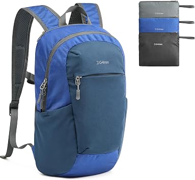 G4Free 18L Lightweight Packable Hiking Backpack for Men Women | Small Foldable Daypack for Travel Camping Trip