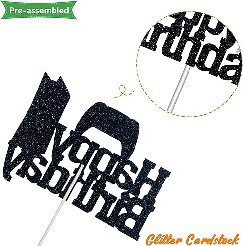 Miniatura 3 de Decoración para pastel de videojuegos  Controladores de juego Decoración de pastel de feliz cumpleaños  Decoración de pastel de juegos con purpurina