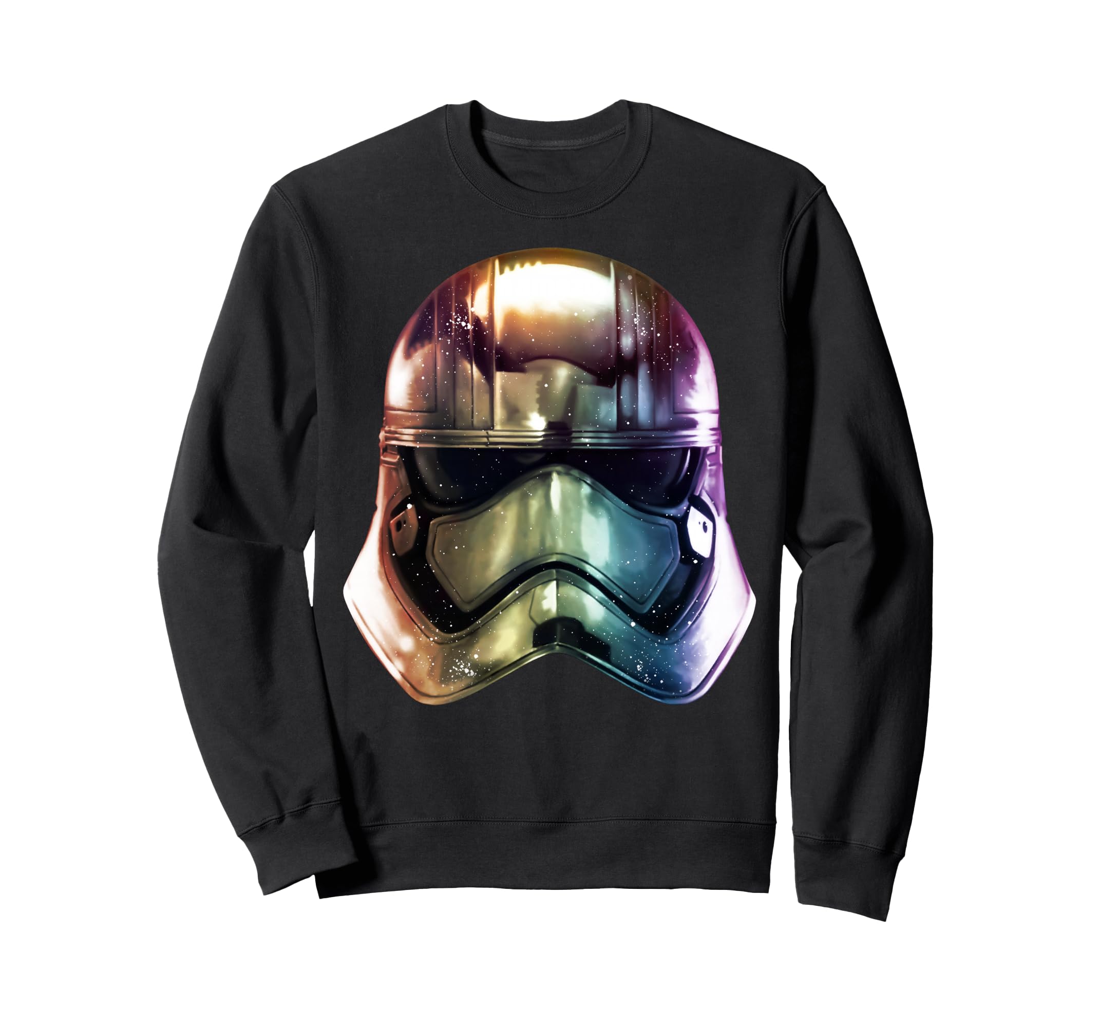 Sudadera de Captain Phasma de Star Wars con estampado de casco degradado 2