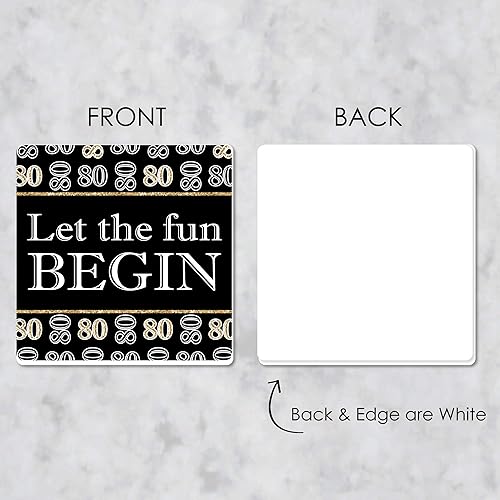 Miniatura 5 de Big Dot of Happiness Juego de 6 posavasos para adultos