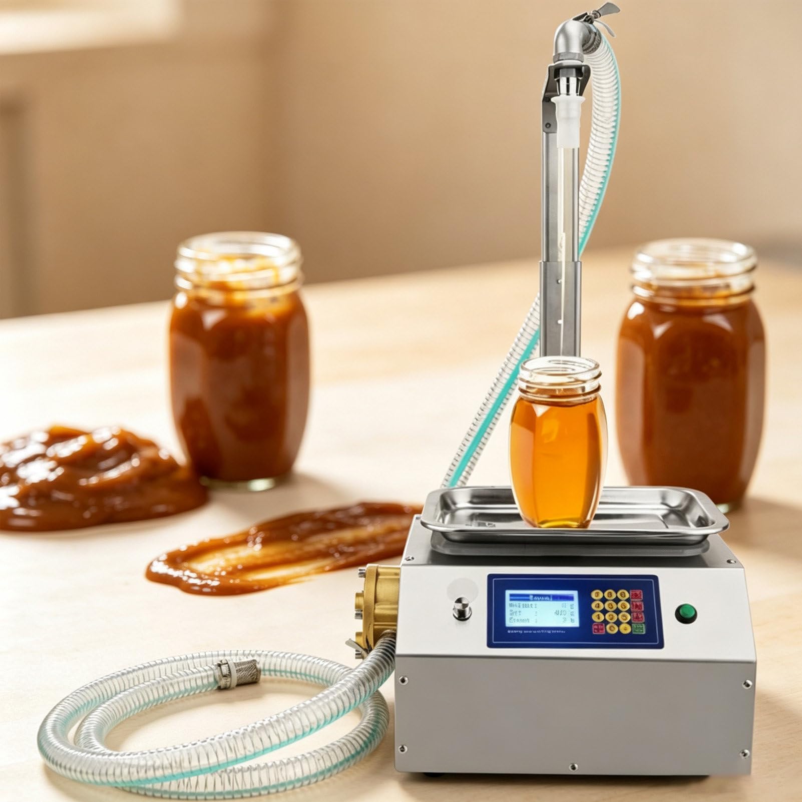 Maszyna Do NapełNiania PłYnóW Lepkich, Pojemność 10 G–10 Kg Brassgearpump