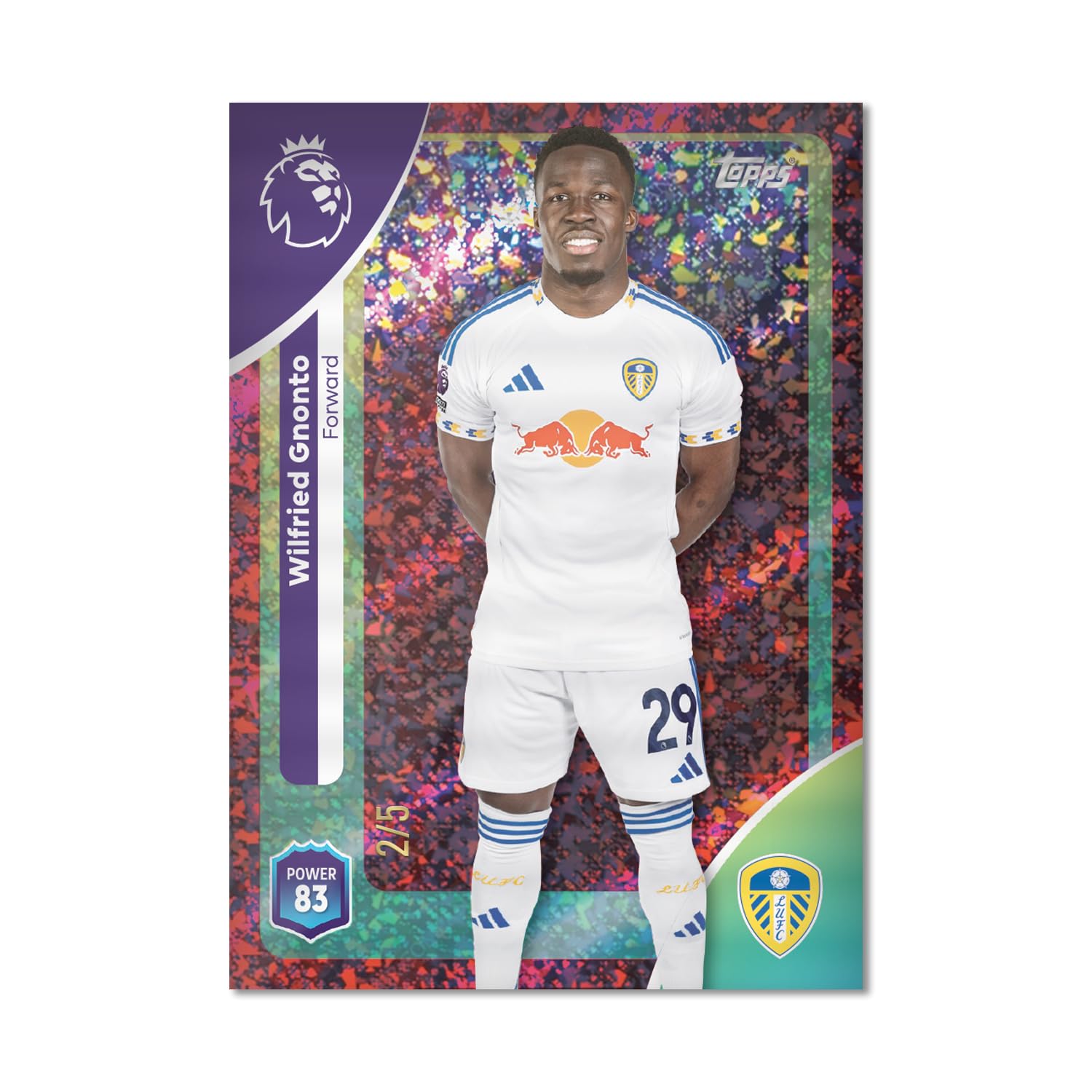 2025 Topps Premier League Debut Edition Cards - Random Mega Tin (40 Cards + 3 Exclusives)